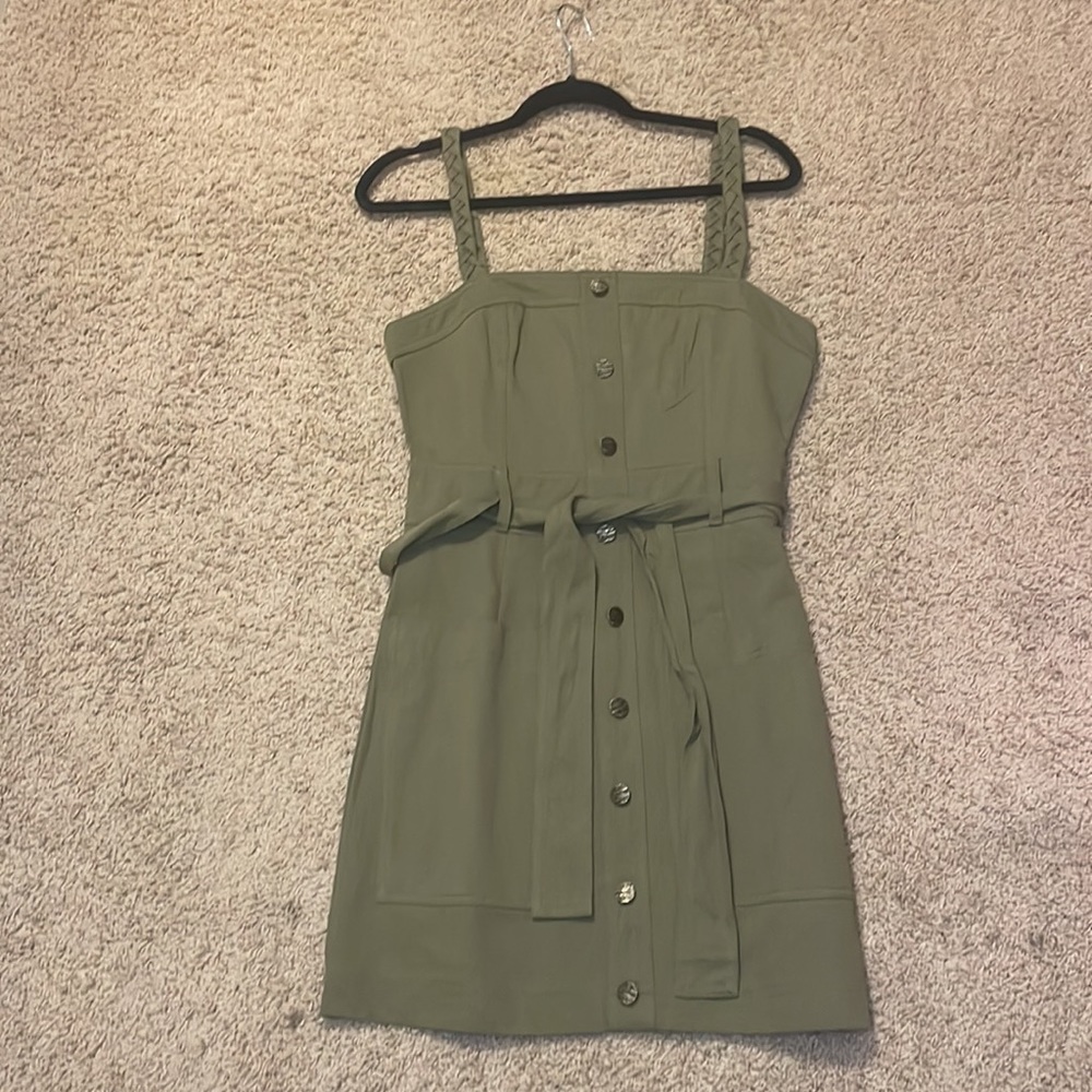 Storia Army Mini Dress NWT